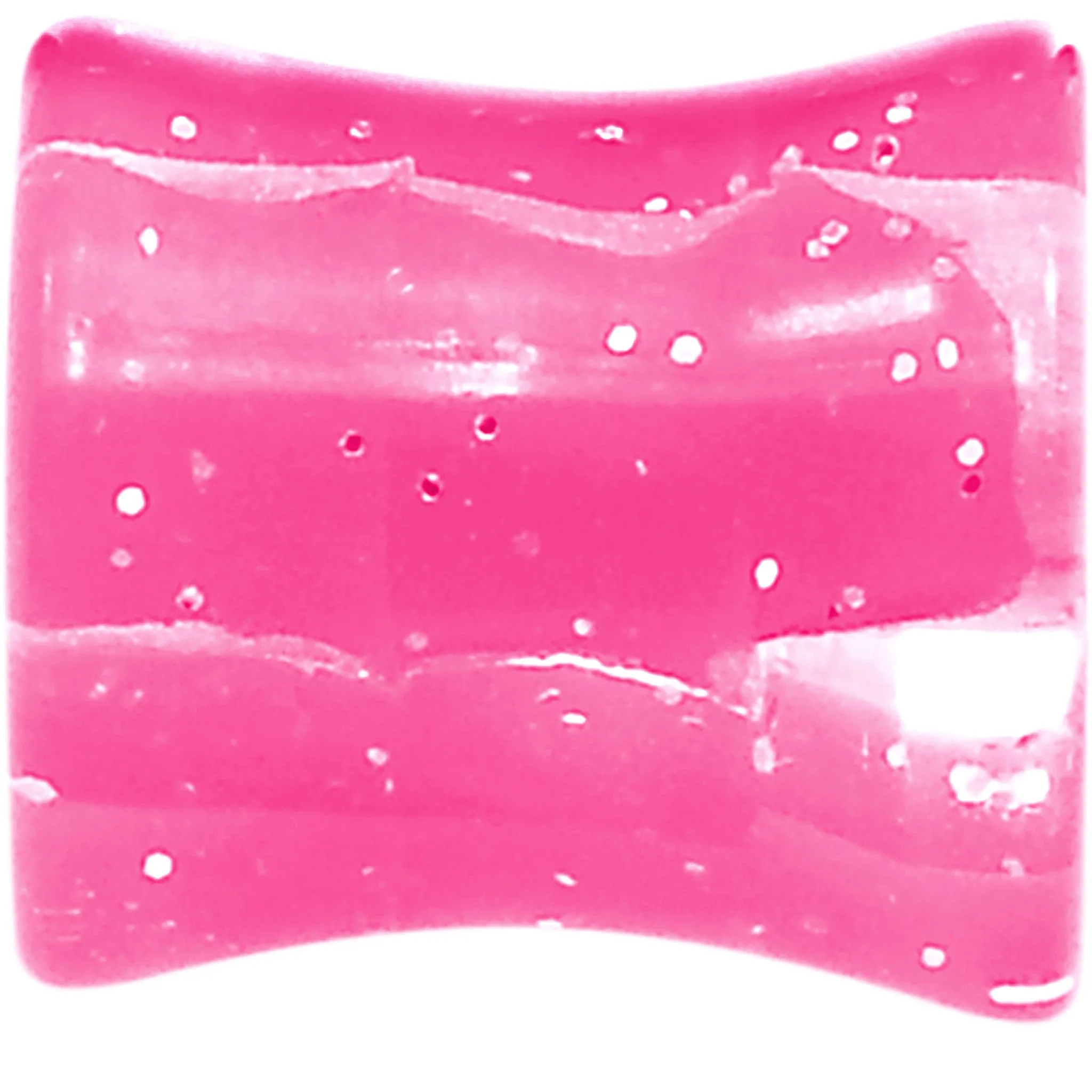 0 Gauge Pink Quotation Symbol Saddle Plug