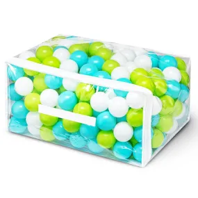 100 Ball Pit Balls For Kids, Plastic Balls For Ball Pit, Play Balls For Tod