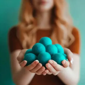 2 cm New Zealand Wool Felt Balls – Perfect for Crafts & DIY Home Decor- 300 pcs