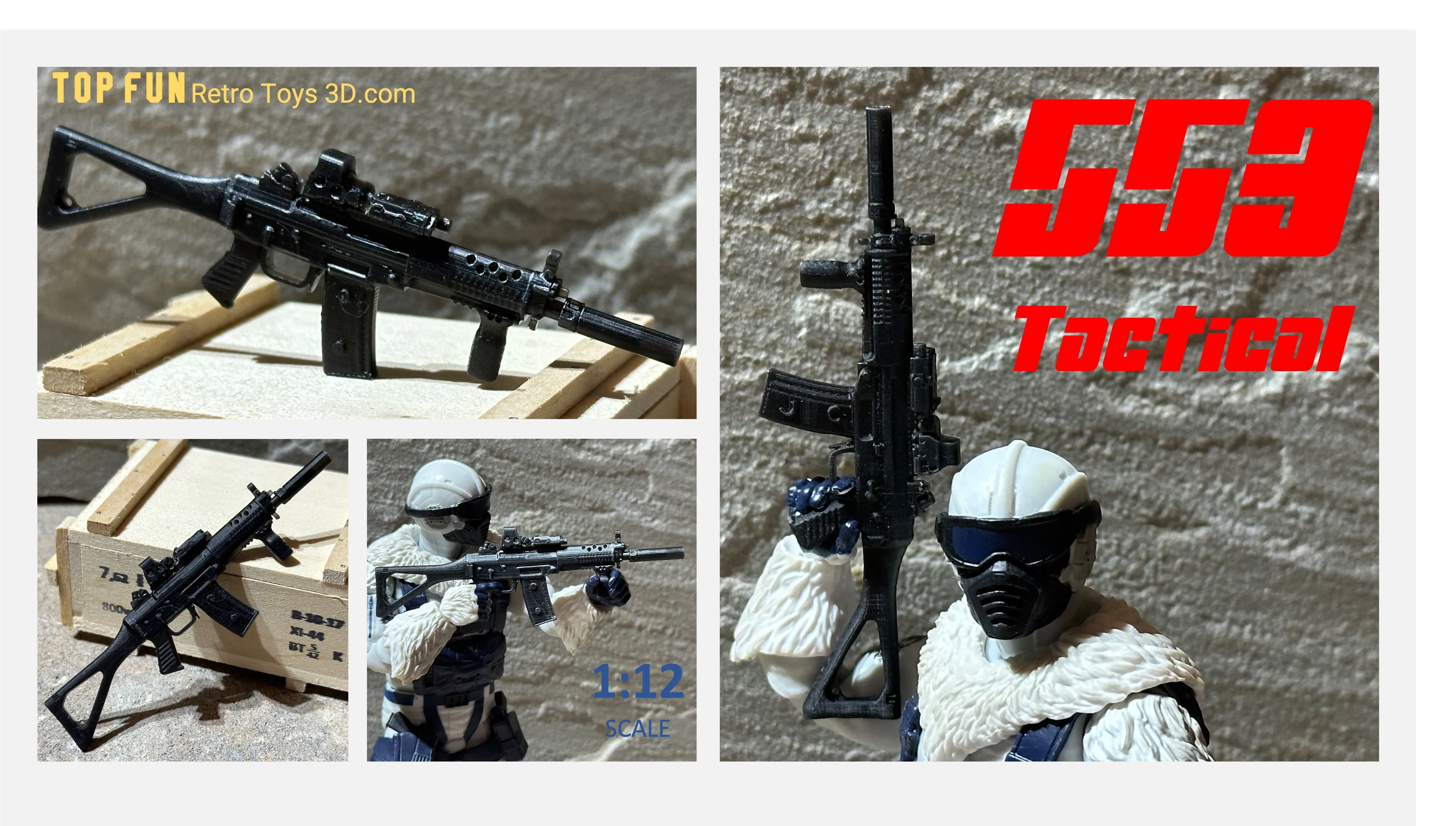 553 Commando 1:12 Scale 2.0