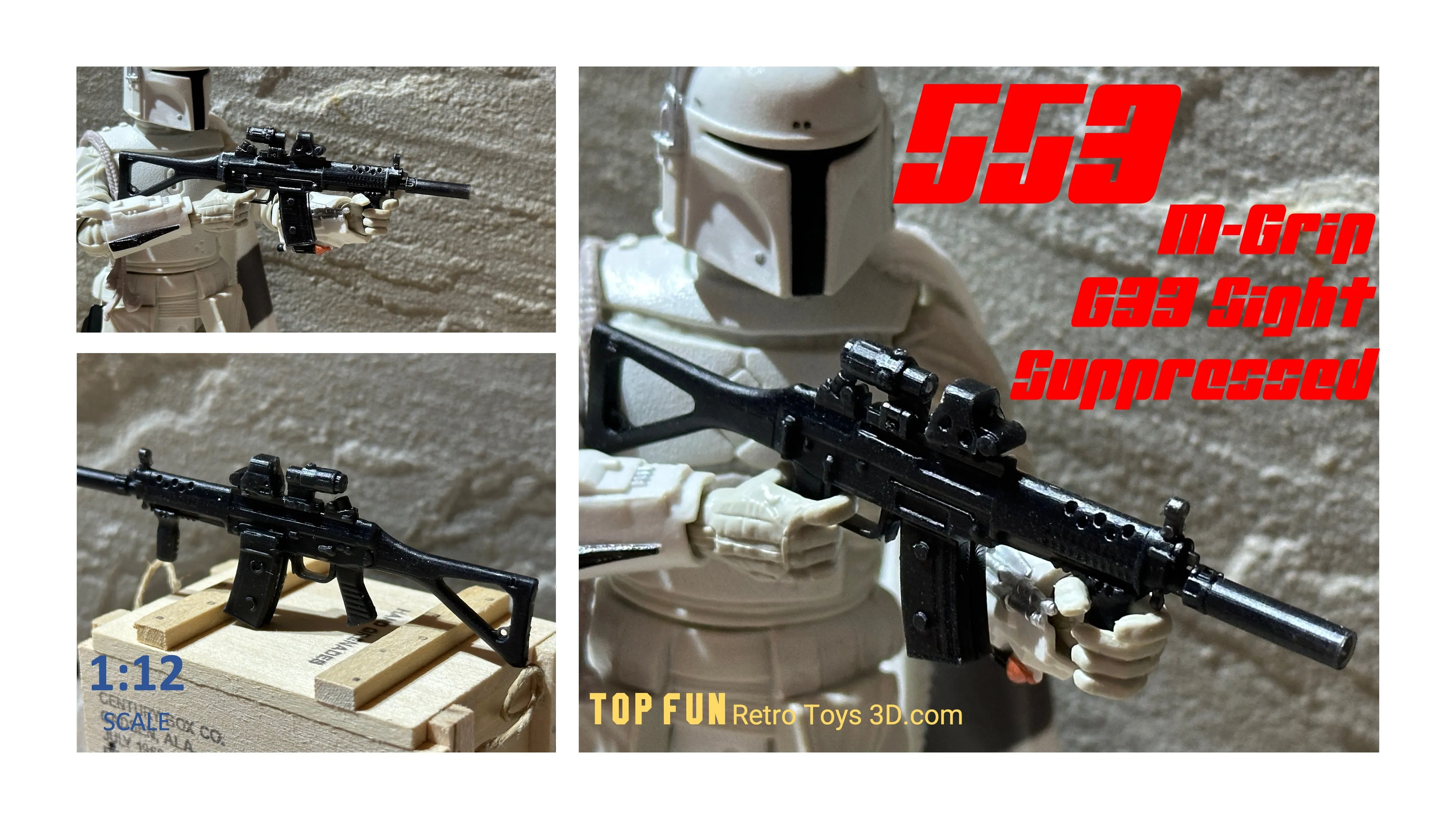 553 Commando 1:12 Scale 2.0