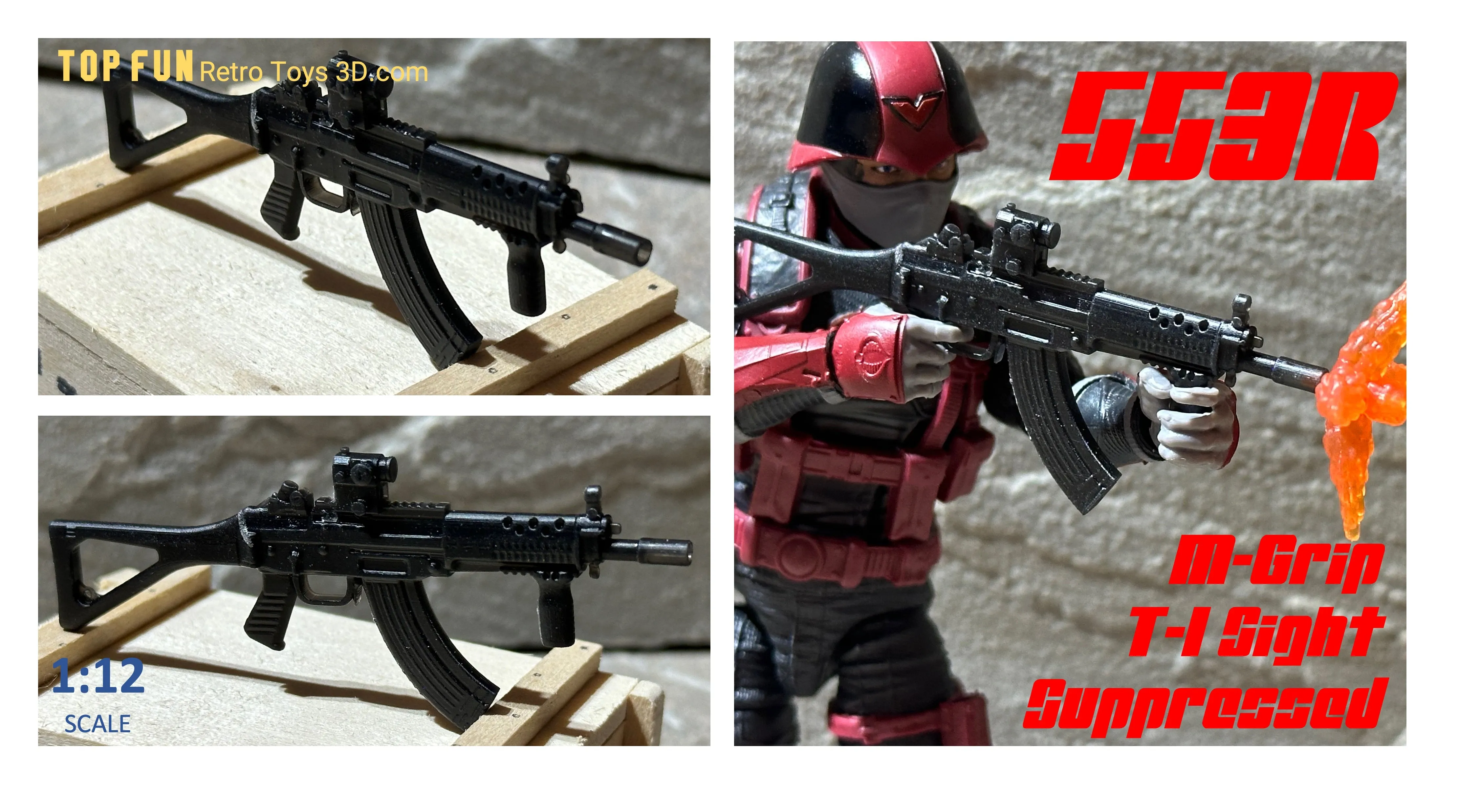 553 Commando 1:12 Scale 2.0