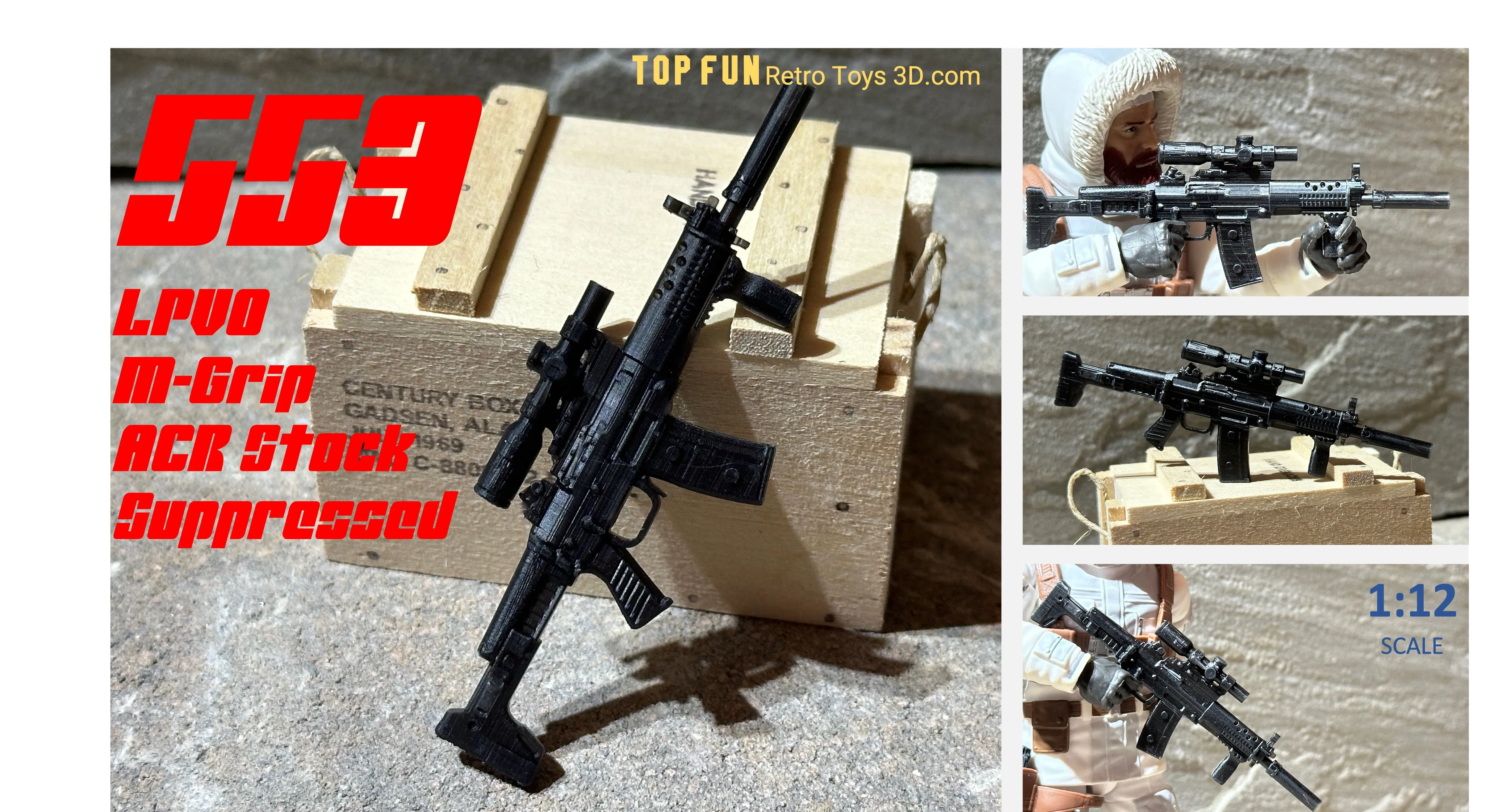 553 Commando 1:12 Scale 2.0