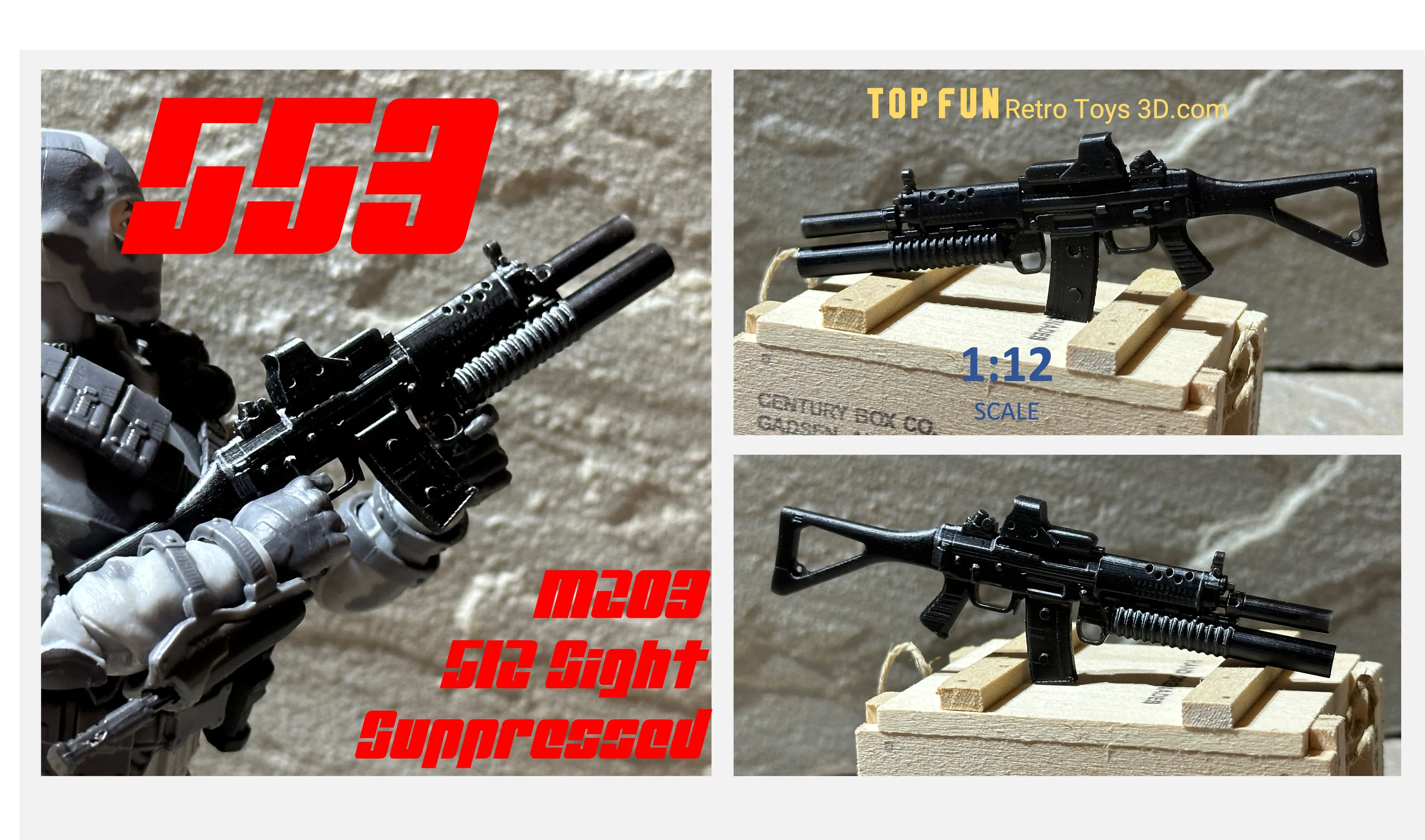 553 Commando 1:12 Scale 2.0