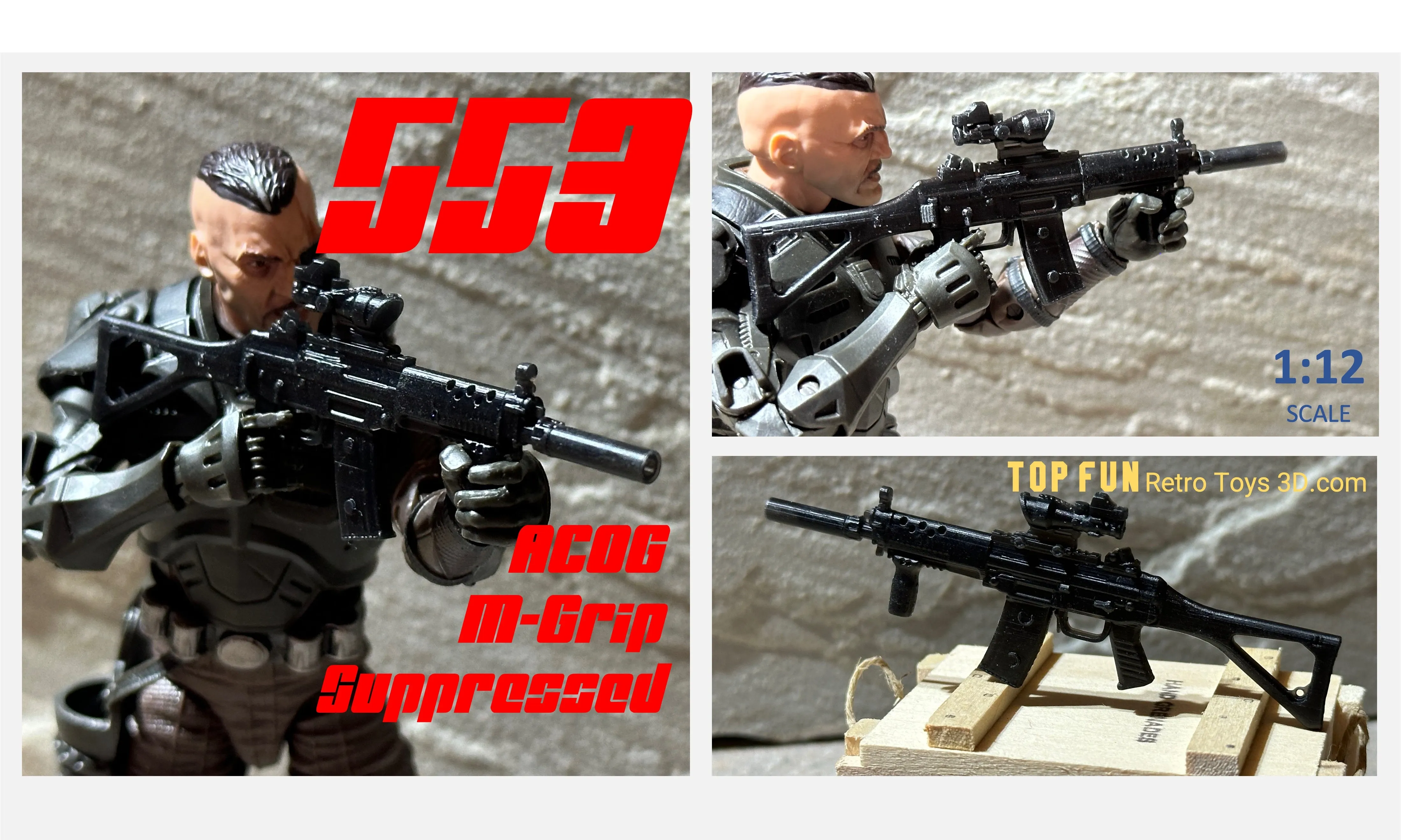553 Commando 1:12 Scale 2.0