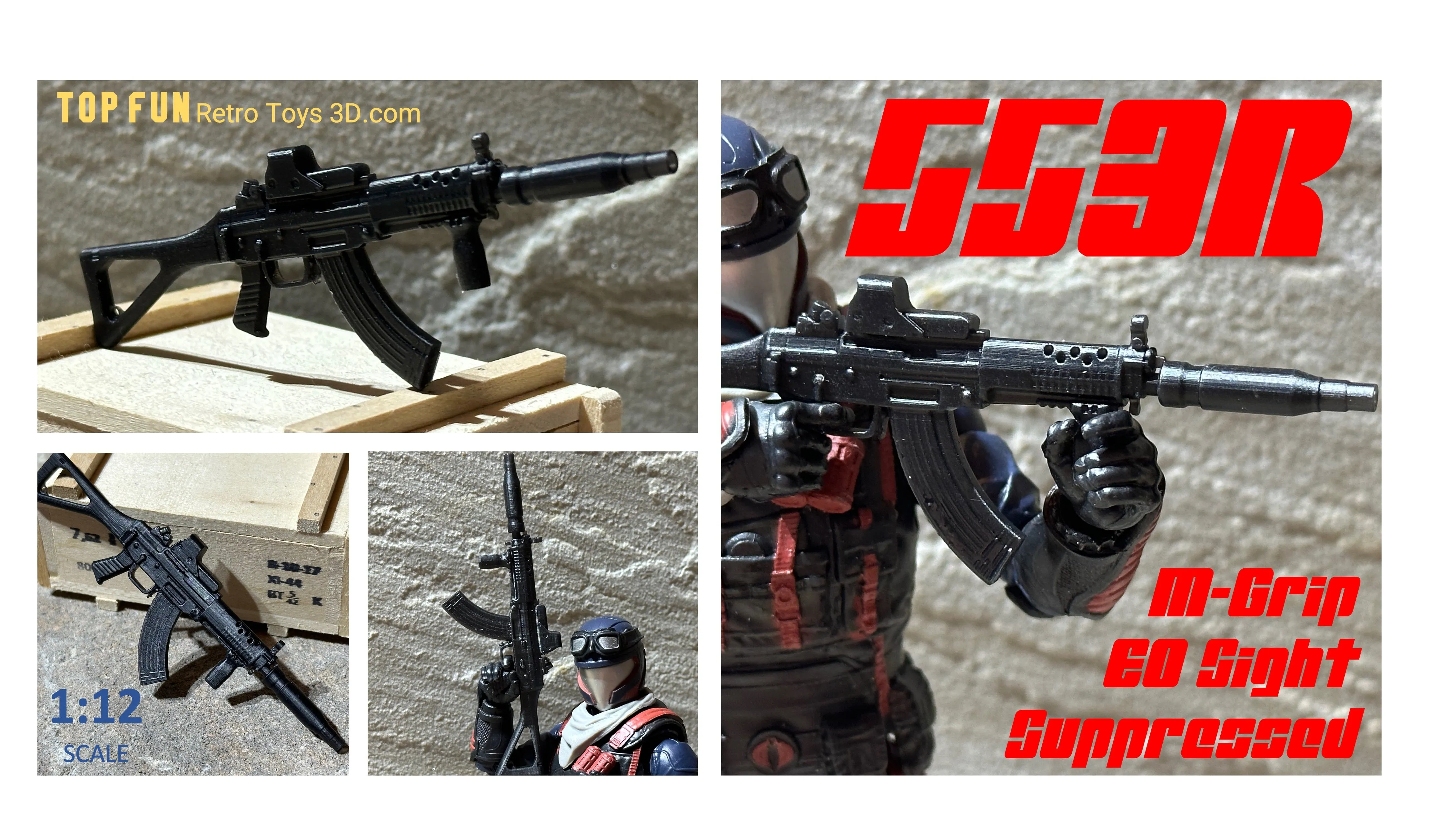 553 Commando 1:12 Scale 2.0