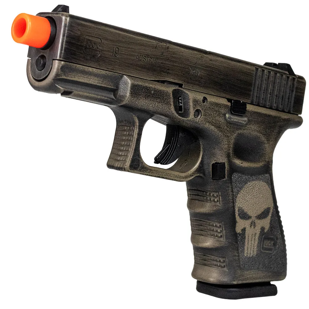 ANM CUSTOMS Cerakote GLOCK 19 Gen3 GBB Airsoft Pistol