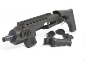 APS. Caribe Action Combat Carbine Kit for KSC/Marui Glock (Black)