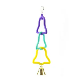 Avian Care 3 Bell Rings & Bell Bird Toy