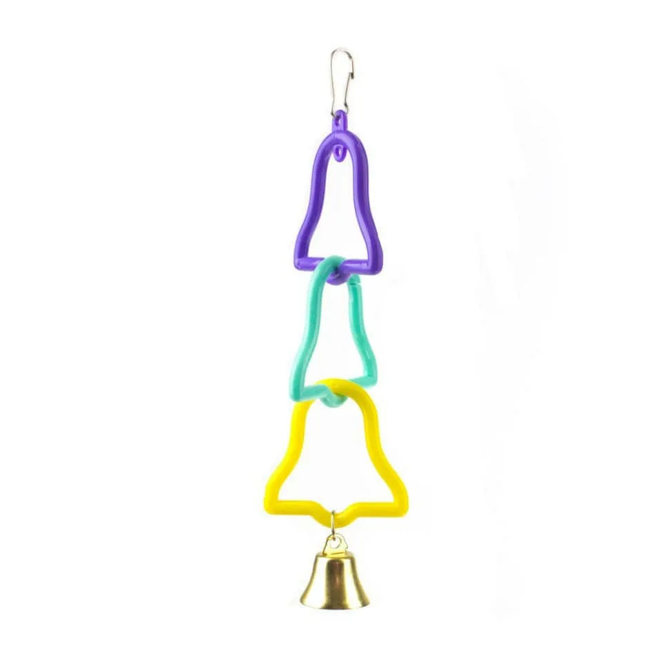 Avian Care 3 Bell Rings & Bell Bird Toy