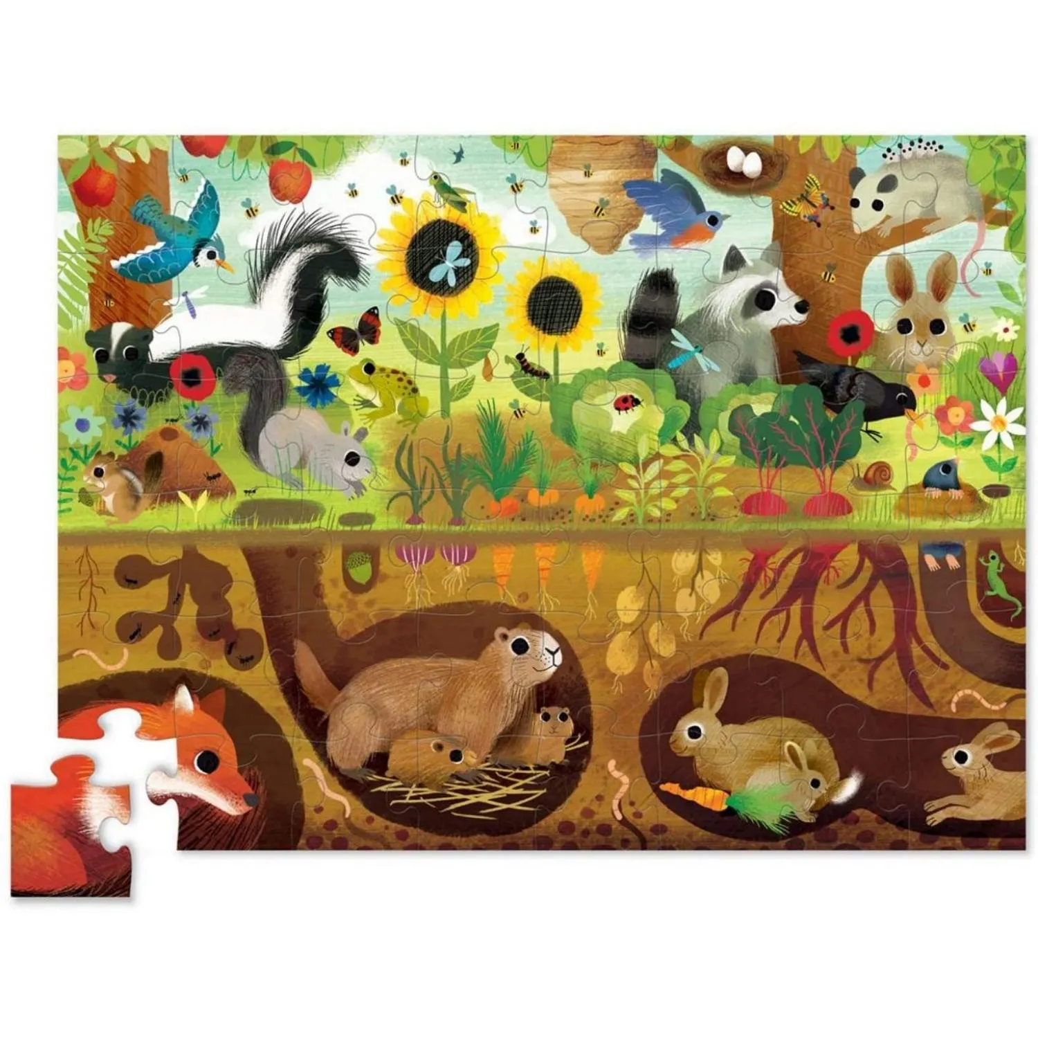 Backyard Discovery - Above   Below | Floor Jigsaw Puzzle For Kids