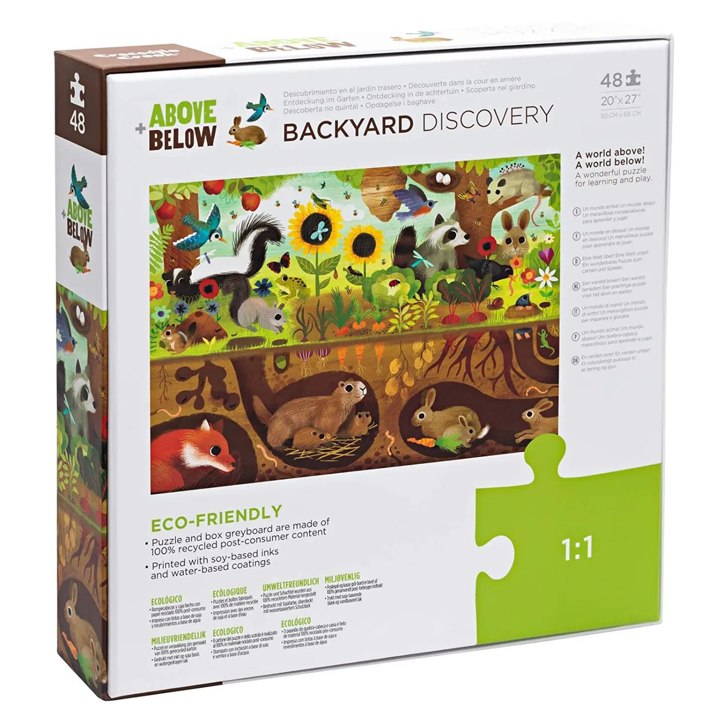 Backyard Discovery - Above   Below | Floor Jigsaw Puzzle For Kids
