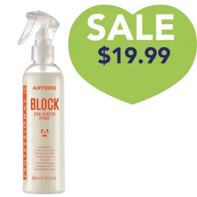 Block Sunscreen Hair Spray 8.45oz by Artero