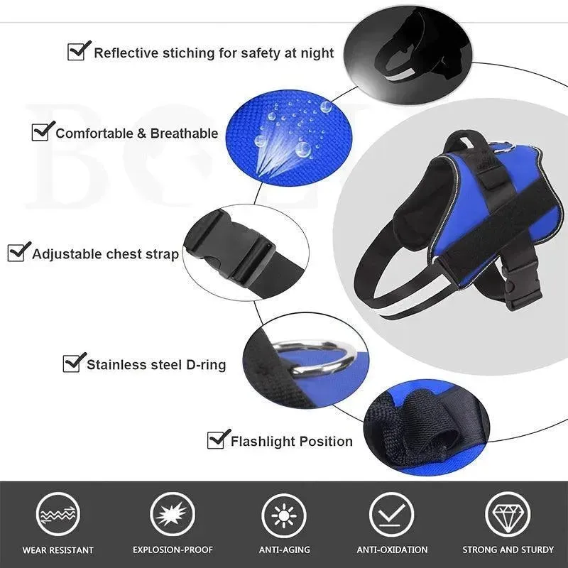Breathable Reflective Dog Harness