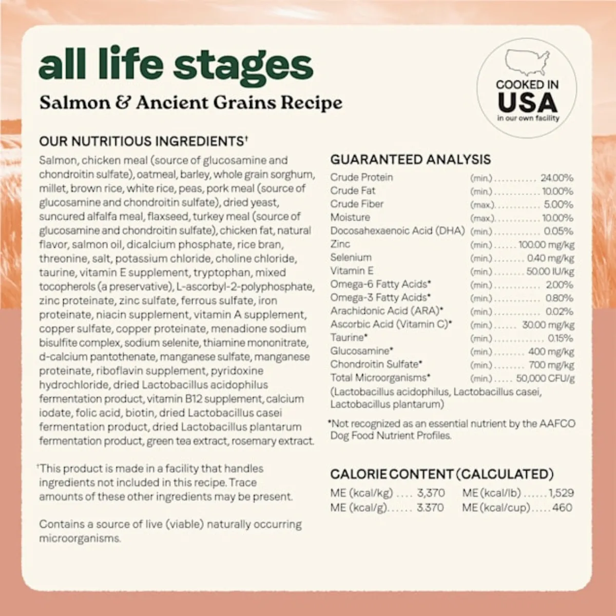 Canidae All Life Stages Real Salmon & Ancient Grains Recipe Dry Dog Food, 5 lbs.