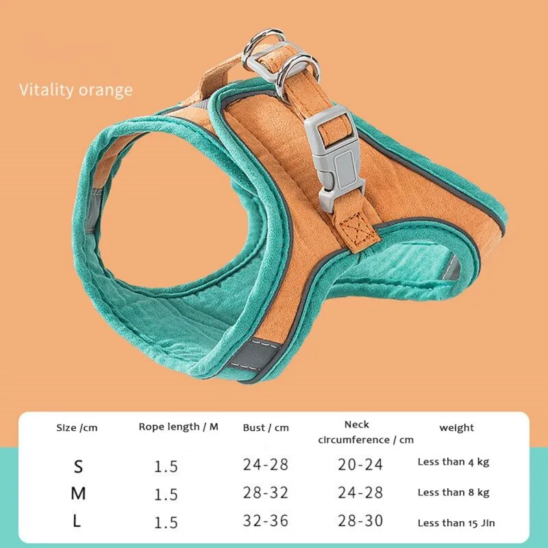 Cat Dog Harness And Leash Set