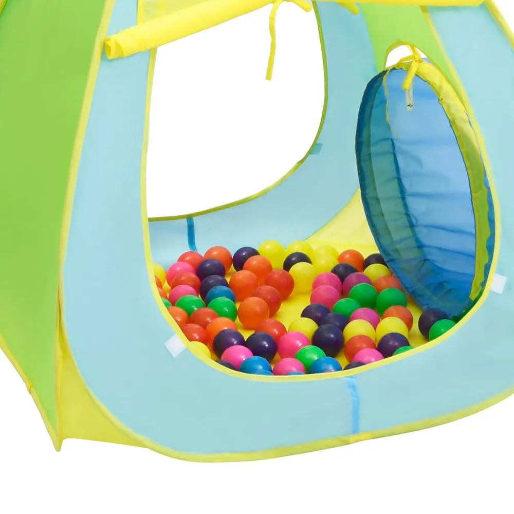 Children Play Tent with 100 Balls Multicolour