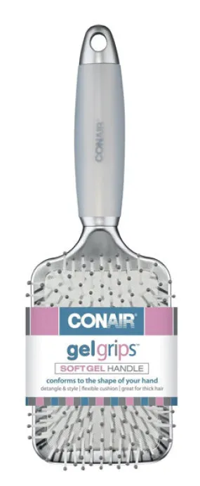 CONAIR - Gel Grips Paddle Hair Brush - 1 Brush
