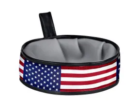 Cycle Dog - Trail Buddy Collapsible Dog Travel Bowl – USA Stars & Stripes
