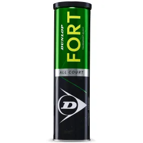 Dunlop Fort All Court Tournament Select (4 Ball Can)