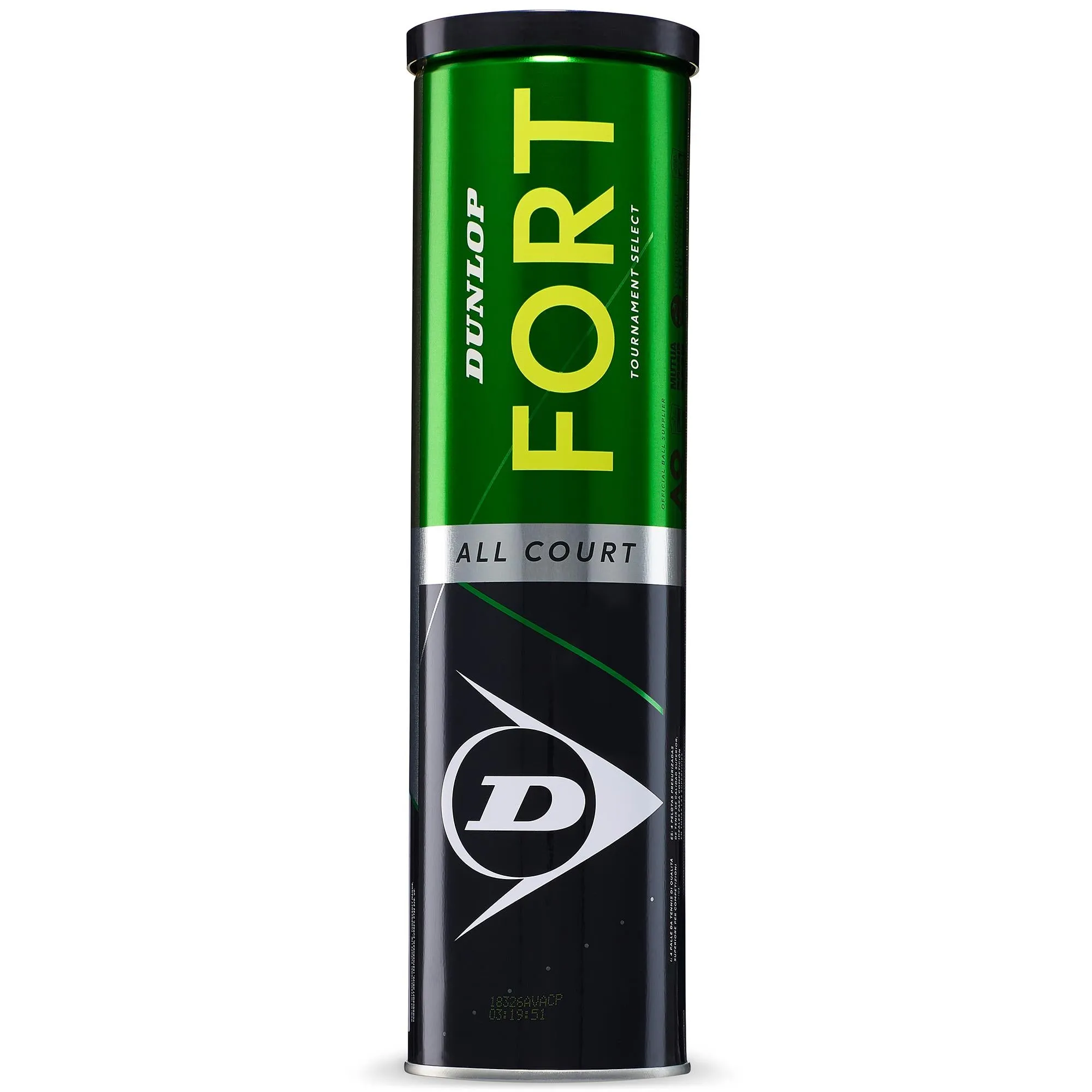 Dunlop Fort All Court Tournament Select (4 Ball Can)