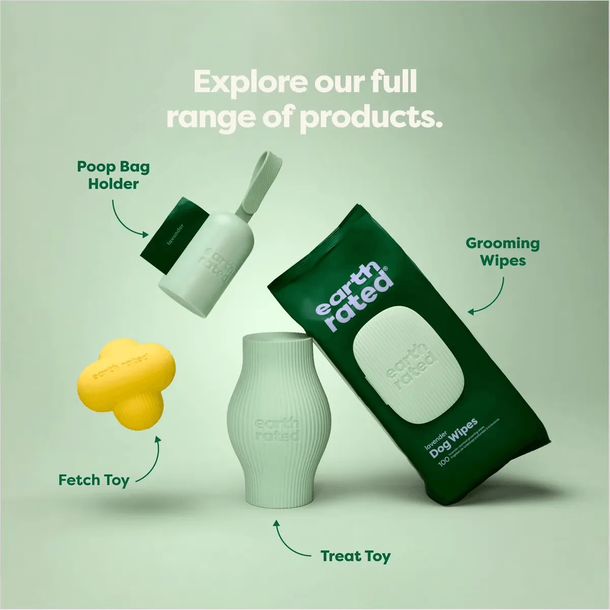 Earth Rated Treat Dispenser Dog Toy
