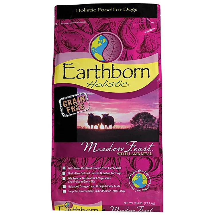 Earthborn Holistic Meadow Feast Grain Free Lamb Dry Dog Food
