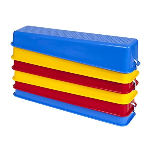 Edx Education Step-a-Logs - Balance Beam for Kids - Indoor and Outdoor - Stackable - Build Coordination and Confidence - Physical and Imaginative Play