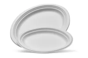 Enviro Medium Oval Plate, 265mm, 125 pack