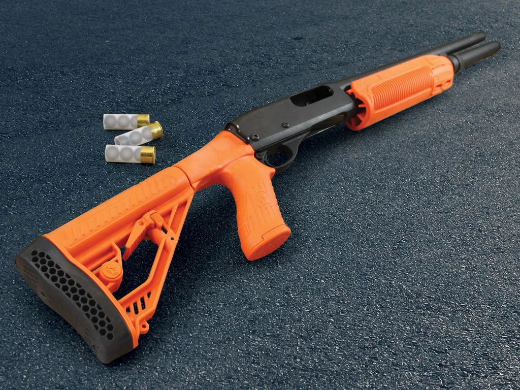 EX Performance Adjustable Stock & Forend - Remington 870, 12g - Less Lethal Orange