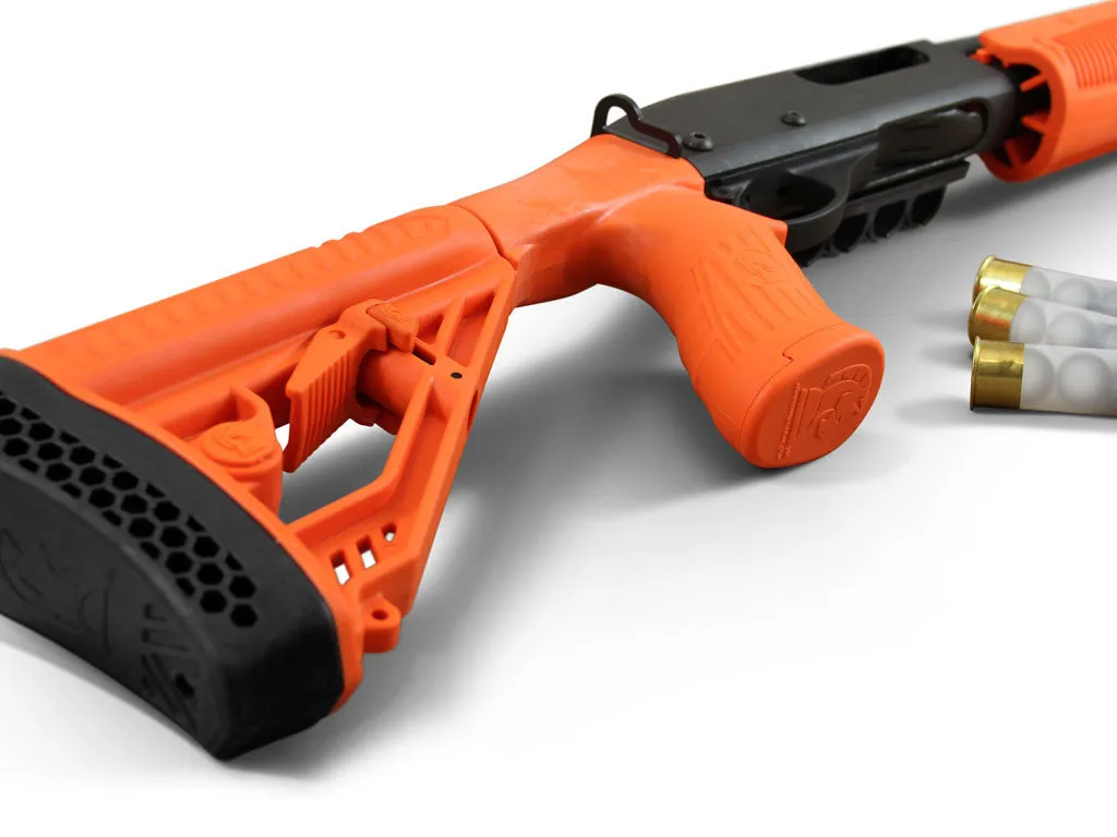 EX Performance Adjustable Stock & Forend - Remington 870, 12g - Less Lethal Orange