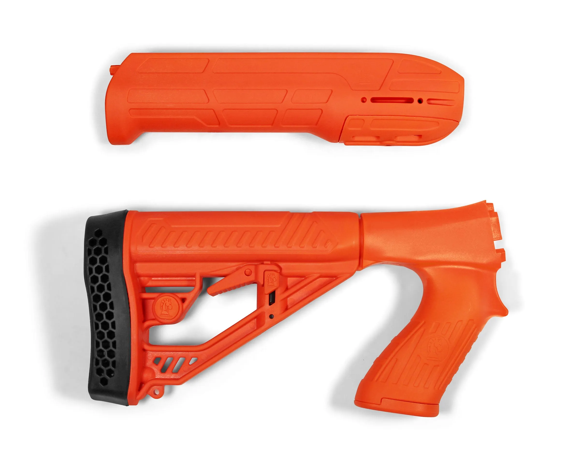 EX Performance Adjustable Stock & Forend - Remington 870, 12g - Less Lethal Orange