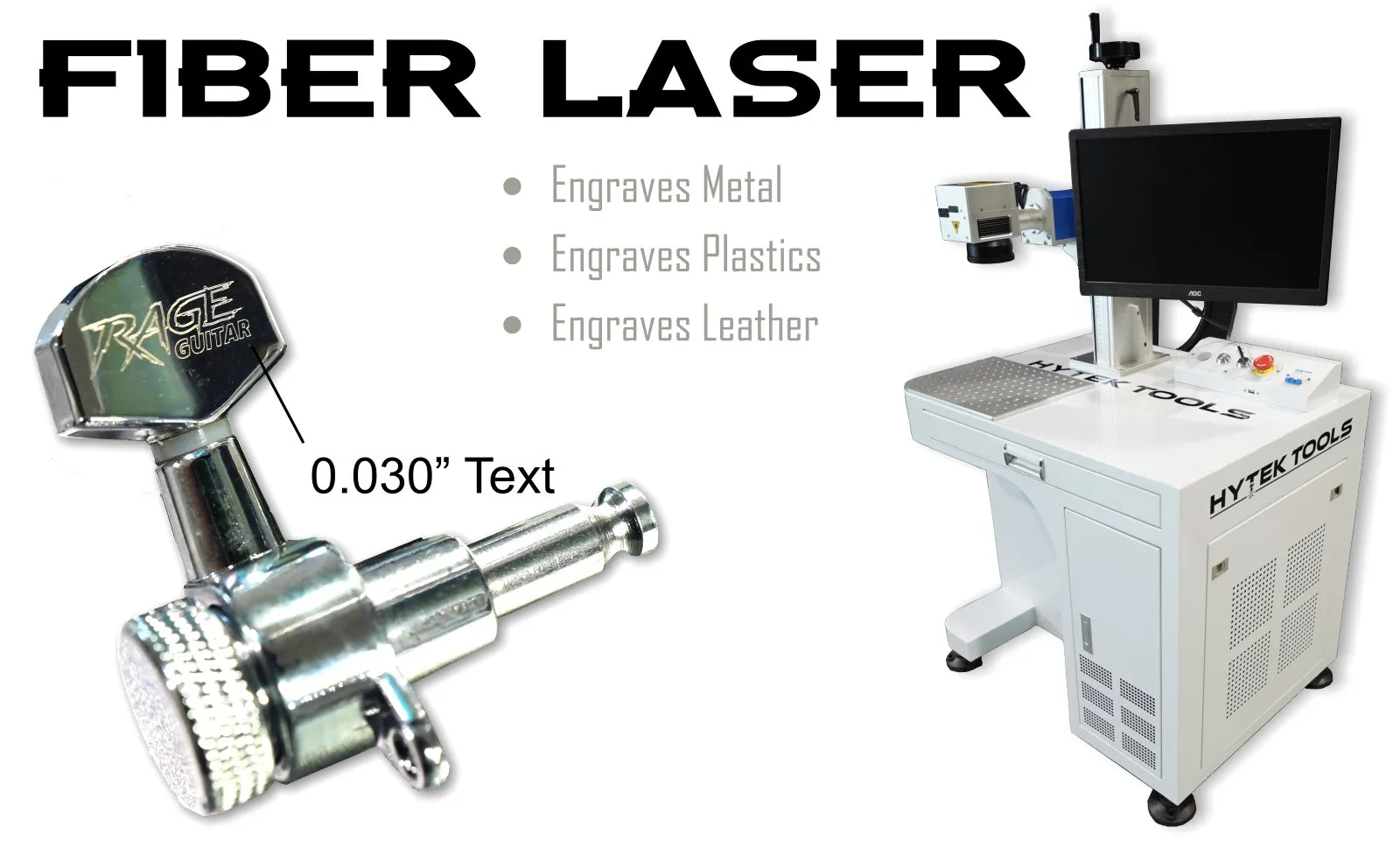 Fiber Laser Engraver - Metals and Plastics