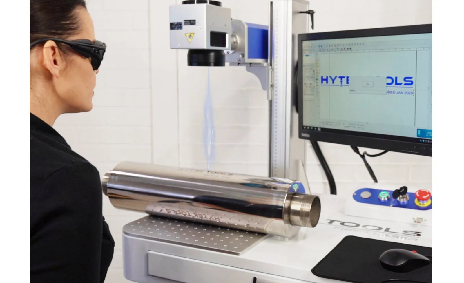 Fiber Laser Engraver - Metals and Plastics