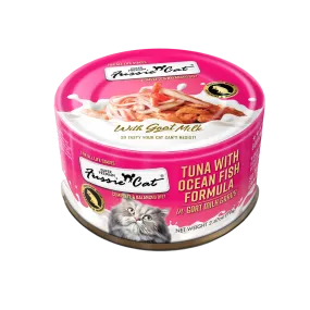 Fussie Cat Tuna With Oceanfish Formula In Goat Milk Gravy 2.47-oz, Wet Cat Food, Case Of 24