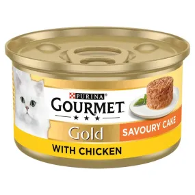 Gourmet Gold Savoury Cake Chicken 12x 85g - DECEMBER SPECIAL OFFER - 6% OFF