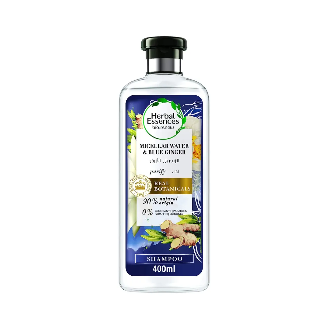 Herbal Essences Shampoo Micelar Water & Ginger 400ml