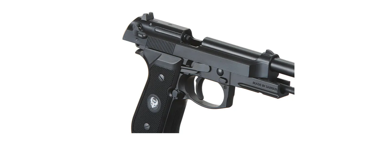 HFC Metal Full-Automatic M9 Co2 Gas Blowback Airsoft Pistol (Color: Black)