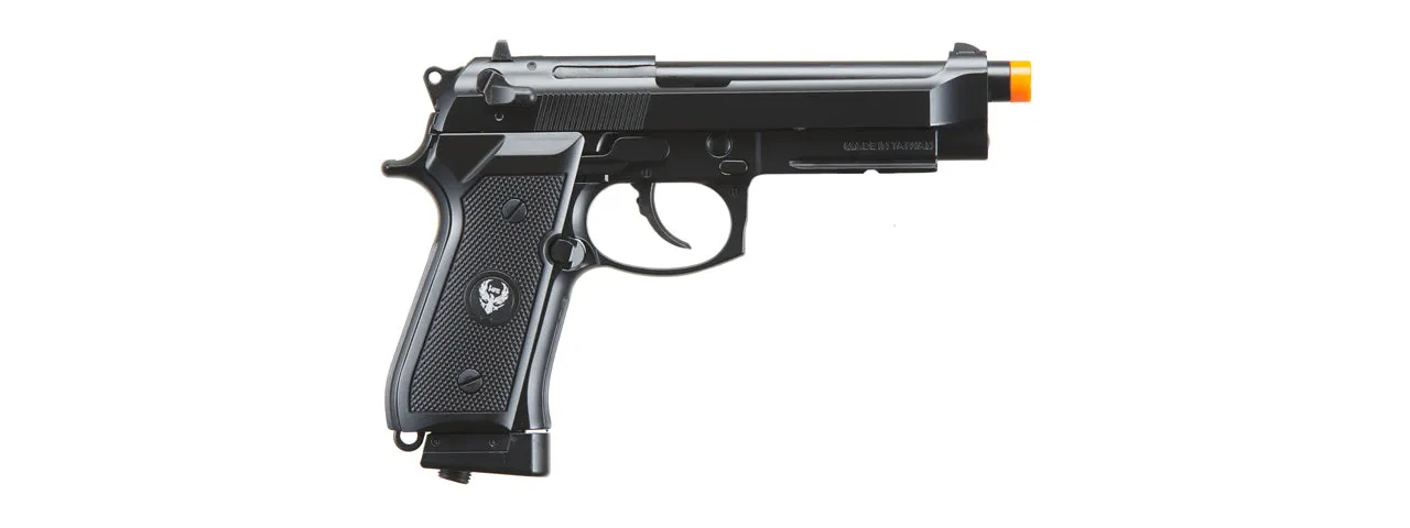 HFC Metal Full-Automatic M9 Co2 Gas Blowback Airsoft Pistol (Color: Black)