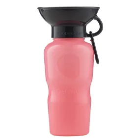 Highwave AutoMug Dog Water Bottle Soft Pink 22 oz