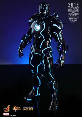 HOT TOYS MARVEL IRON MAN 2: NEON TECH COLLECTIBLE FIGURE MARK IV 1/6 - MMS485-D24