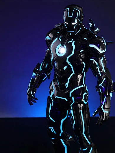 HOT TOYS MARVEL IRON MAN 2: NEON TECH COLLECTIBLE FIGURE MARK IV 1/6 - MMS485-D24