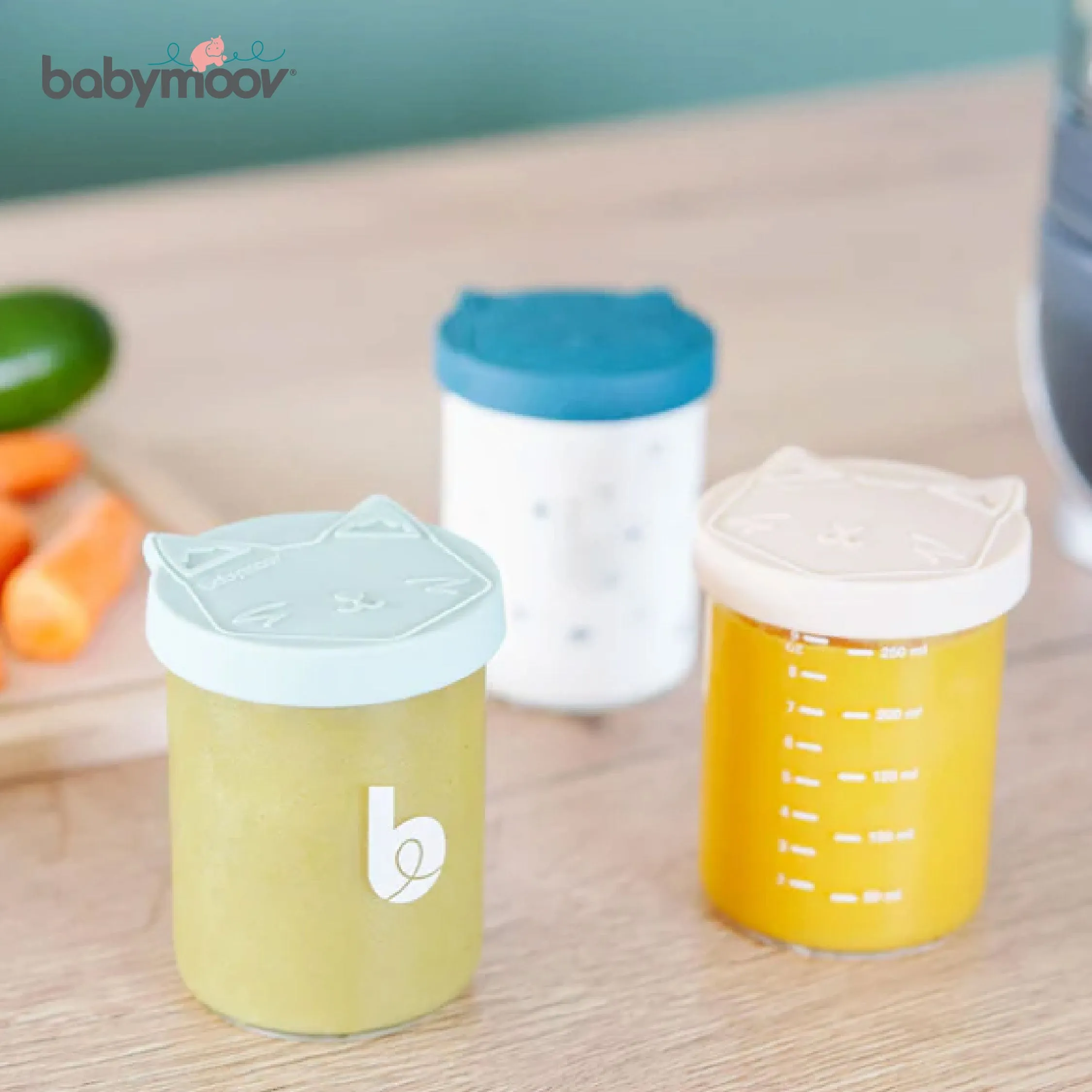 ISY' BOWLS GLASS FOOD CONTAINERS (250ML X6)