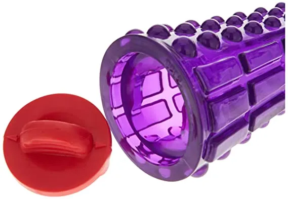 Johnny Stick' Treats Dispenser TPR Transparent Purple
