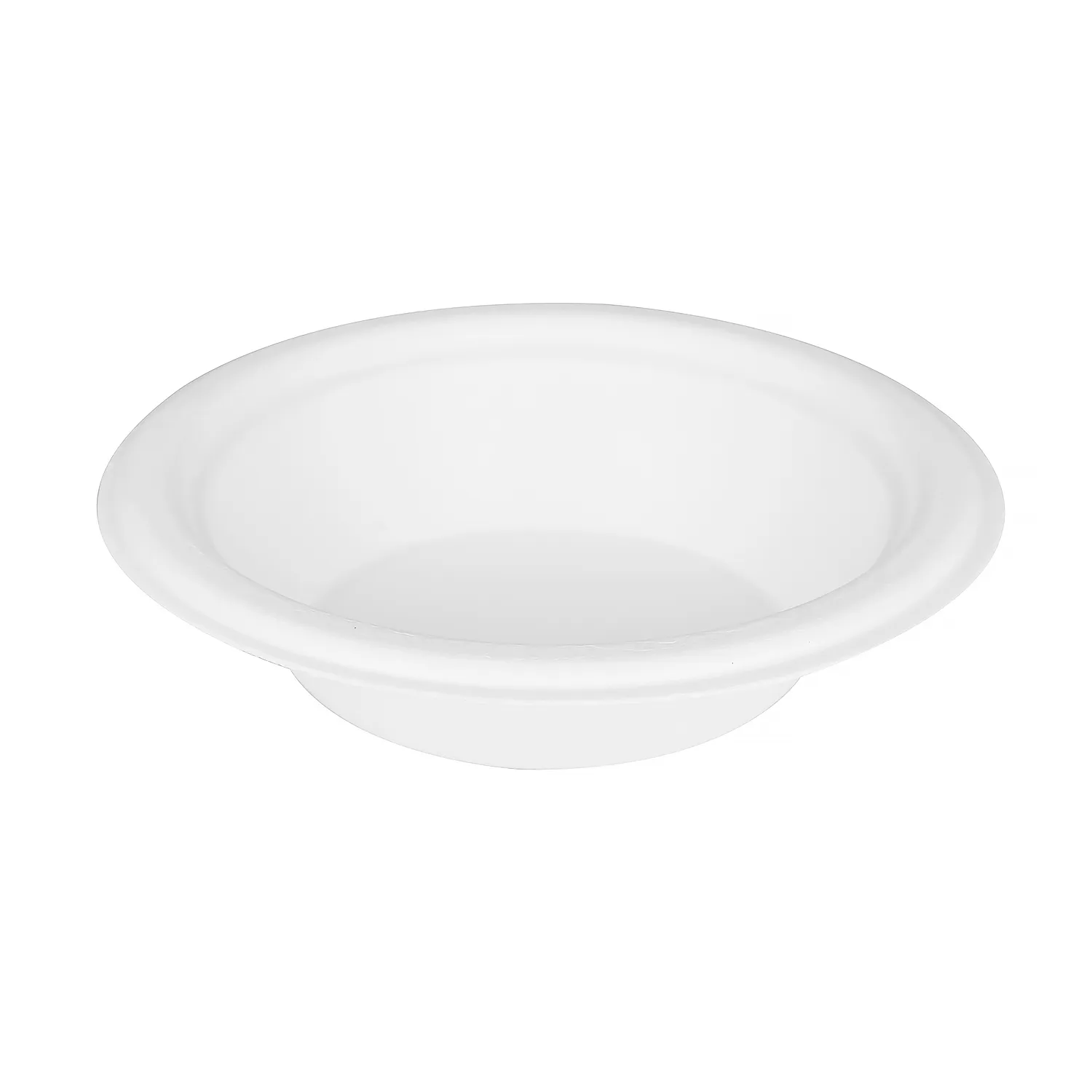 Karat Earth 12oz PFAS Free Eco-Friendly Bagasse Round Bowl, White - 1,000 pcs