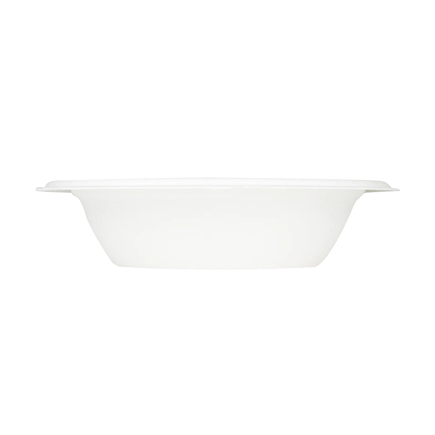 Karat Earth 12oz PFAS Free Eco-Friendly Bagasse Round Bowl, White - 1,000 pcs