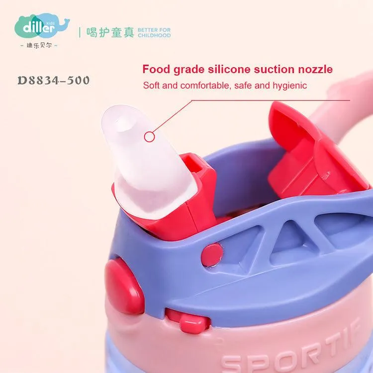 Kids Plastic Water Bottle - 500 ML