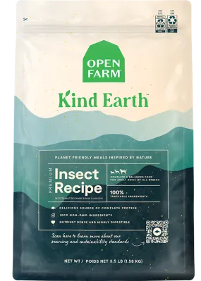 Kind Earth Premium Insect Dry Dog Food