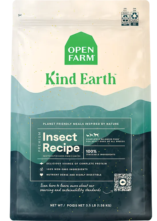 Kind Earth Premium Insect Dry Dog Food
