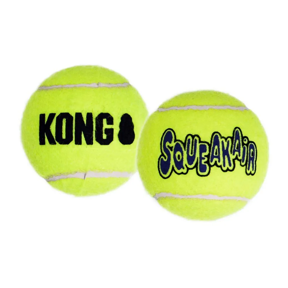 KONG AIRDOG SQUEAKER BALLS LG 2PK